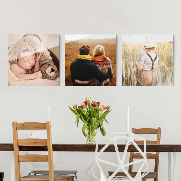Decorazioni camera neonato personalizzata con foto
