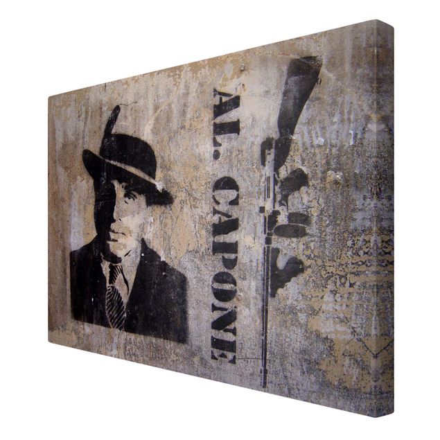 Stampa su tela Al Capone