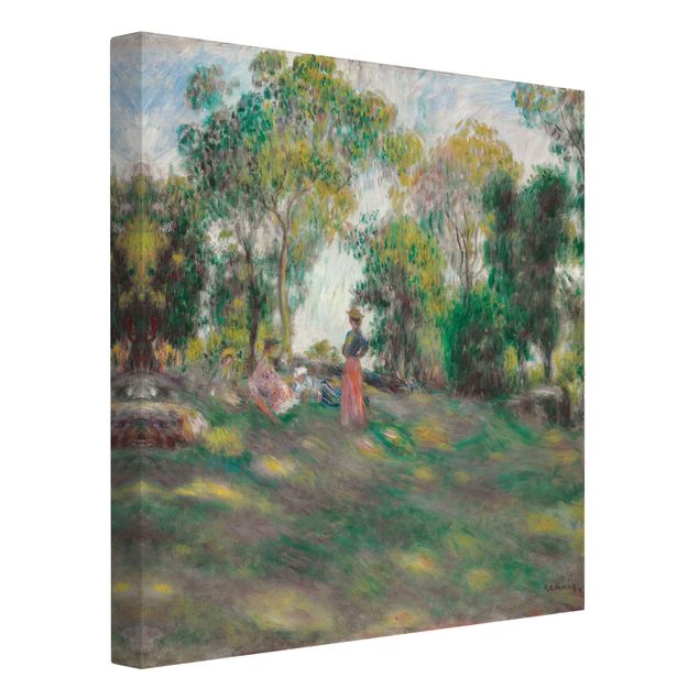 Quadri impressionisti Auguste Renoir - Paesaggio con figure