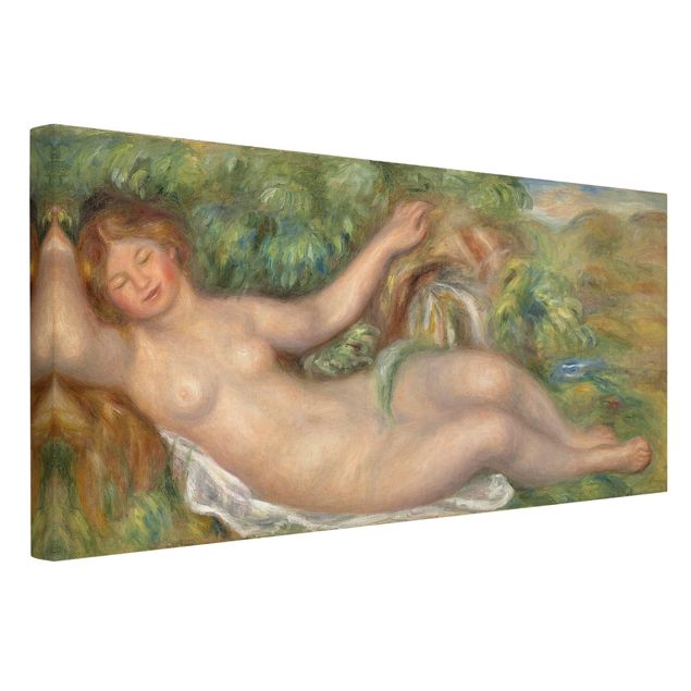 Quadri moderni   Auguste Renoir - Nudo sdraiato, la fonte