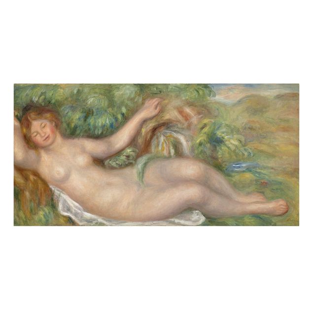 Riproduzione quadri famosi Auguste Renoir - Nudo sdraiato, la fonte