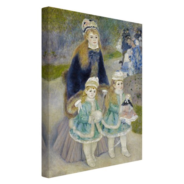 Quadri moderni   Auguste Renoir - Madre e figli (La passeggiata)