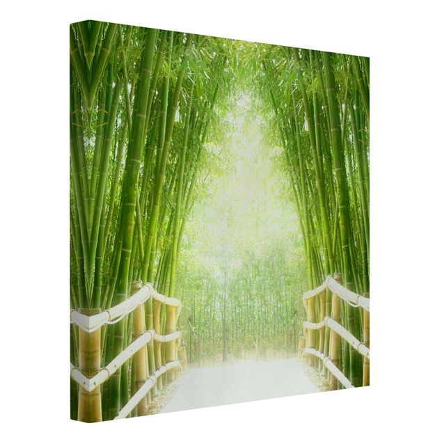 Quadro alberi Via dei bambù