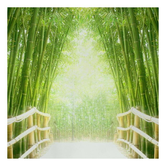 Quadro bamboo Via dei bambù