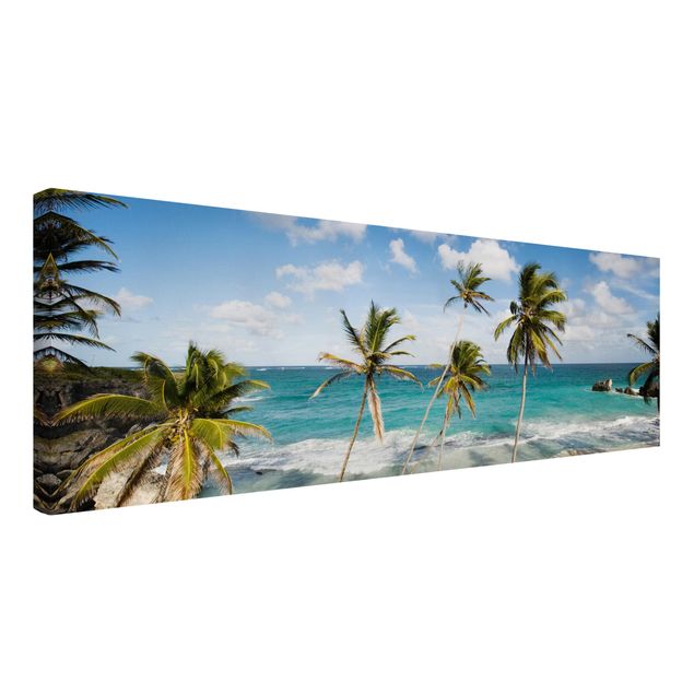 Quadri su tela con spiaggia Spiaggia di Barbados