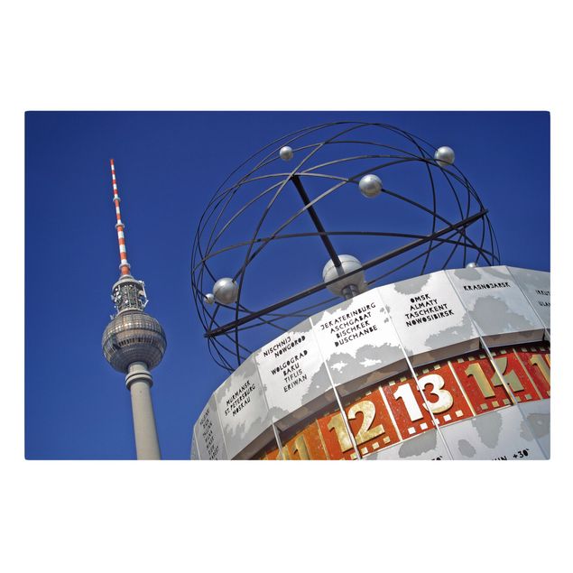 Stampa su tela città Alexanderplatz a Berlino