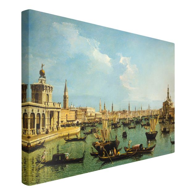 Stampe quadri famosi Bernardo Bellotto - Bacino di San Marco, Venedig