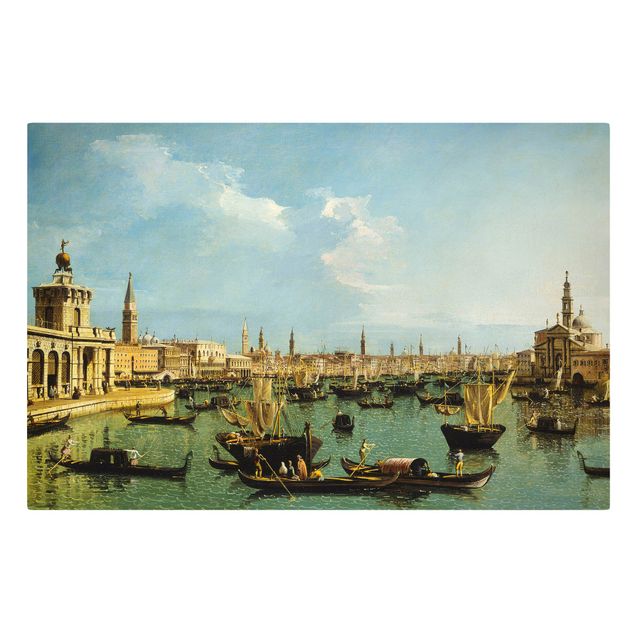 Stile di pittura Bernardo Bellotto - Bacino di San Marco, Venedig