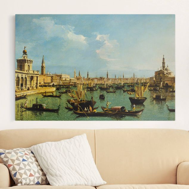 Quadro barocco Bernardo Bellotto - Bacino di San Marco, Venedig