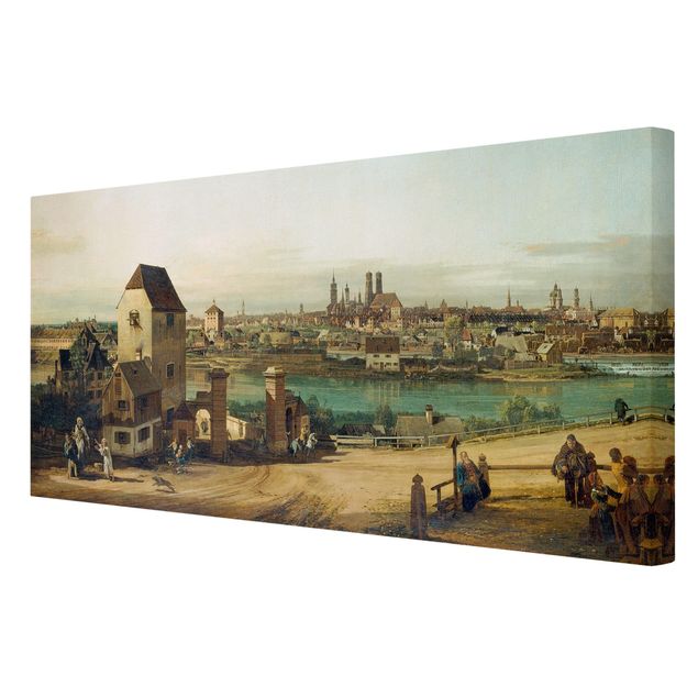 Stile artistico Bernardo Bellotto - Monaco, vista da Haidhausen