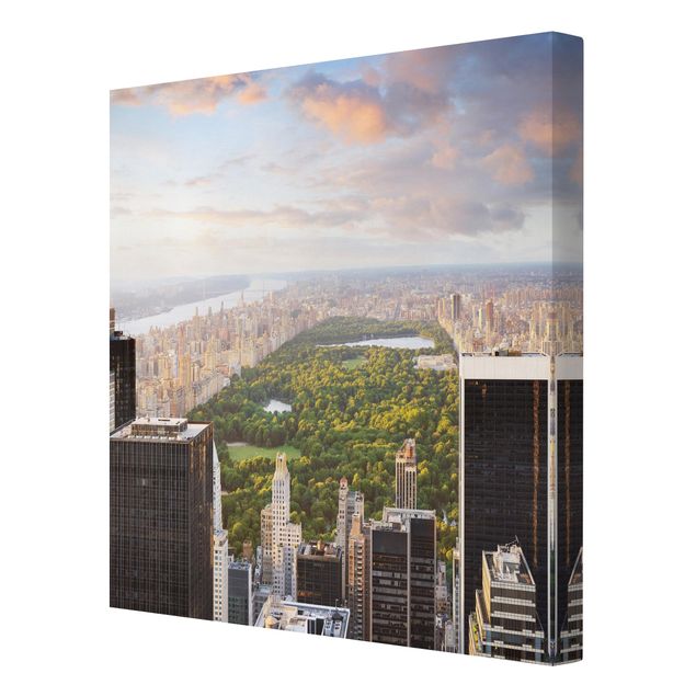 Quadri su tela con architettura e skylines Affacciata su Central Park
