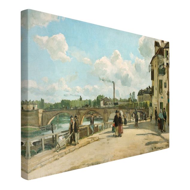 Quadro romanticismo Camille Pissarro - Veduta di Pontoise