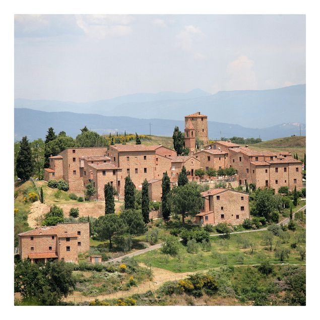 Quadri moderni per arredamento L'incantevole Toscana