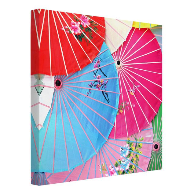 Stampe Gli ombrelloni cinesi