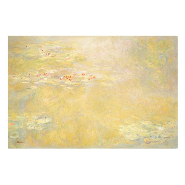 Quadri su tela con rose Claude Monet - Lo stagno delle ninfee