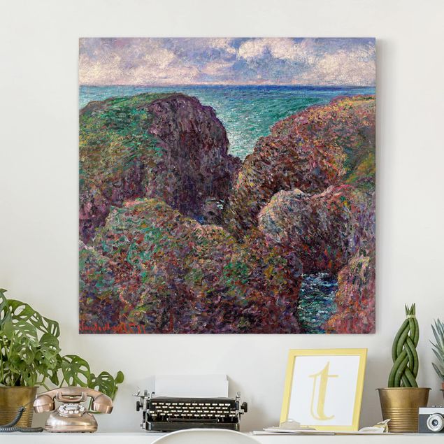Stile artistico Claude Monet - Gruppo di rocce a Port-Goulphar