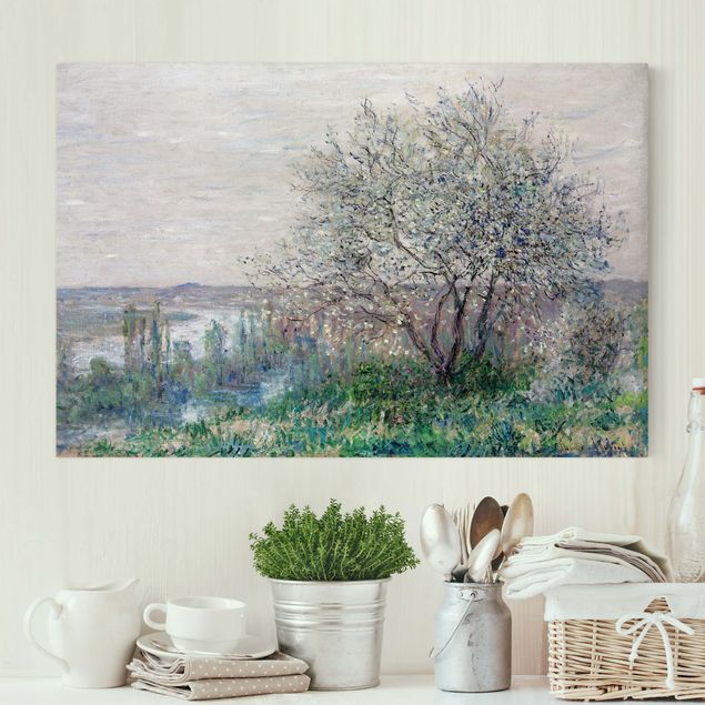 Riproduzioni quadri famosi Claude Monet - Primavera a Vétheuil