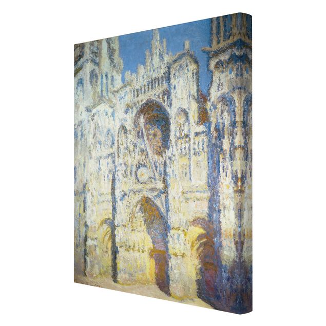 Riproduzione quadri famosi Claude Monet - Portale della cattedrale di Rouen