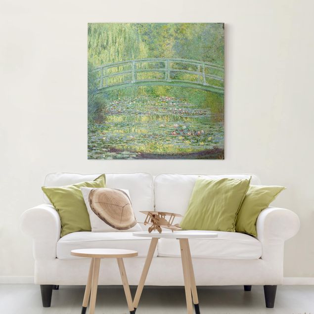 Quadri con paesaggio Claude Monet - Ponte giapponese