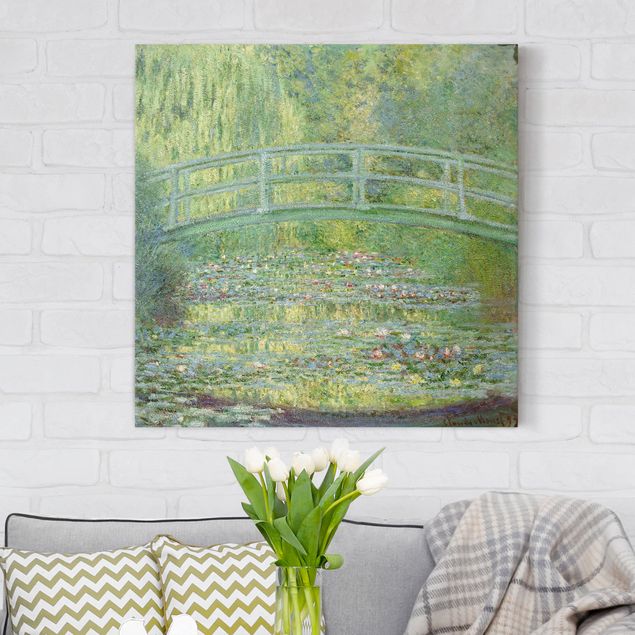 Stampe quadri famosi Claude Monet - Ponte giapponese