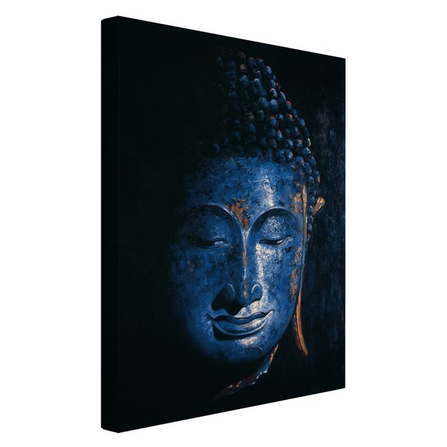 Quadro blu Buddha di Delhi