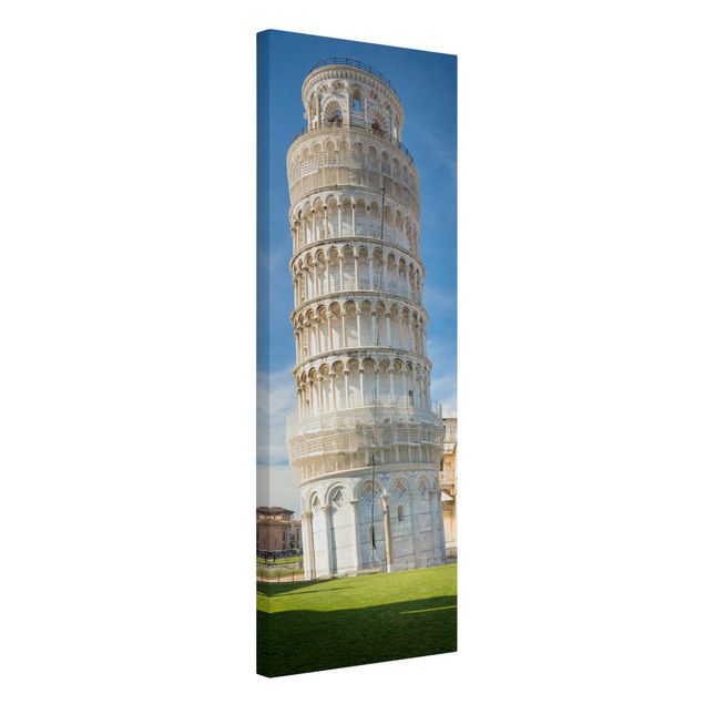Quadri su tela con architettura e skylines La Torre Pendente di Pisa