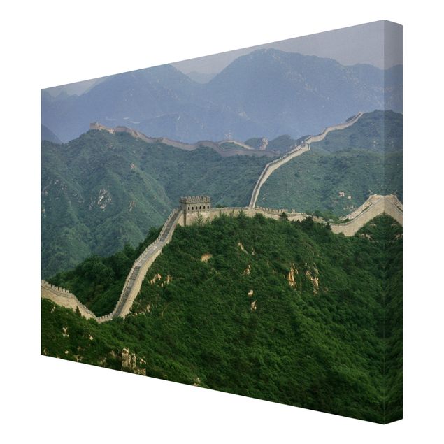 Stampe su tela paesaggio La Grande Muraglia Cinese all'aperto