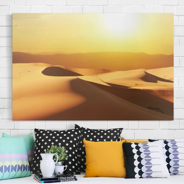 Quadri su tela con dune Il deserto dell'Arabia Saudita
