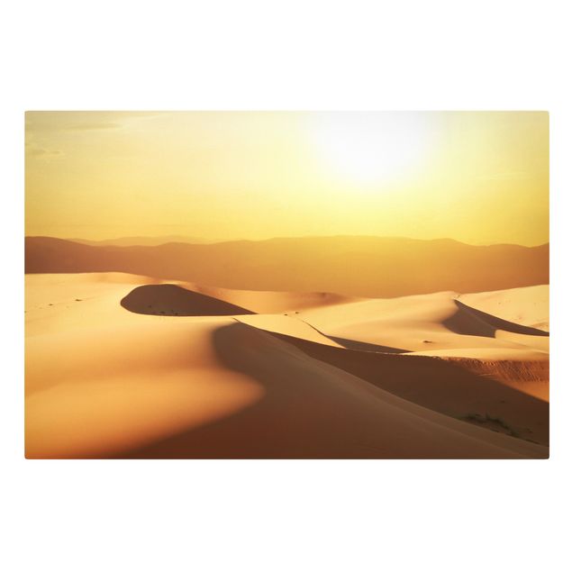 Quadro natura Il deserto dell'Arabia Saudita