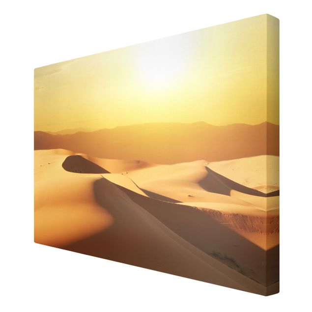Stampe su tela paesaggio Il deserto dell'Arabia Saudita