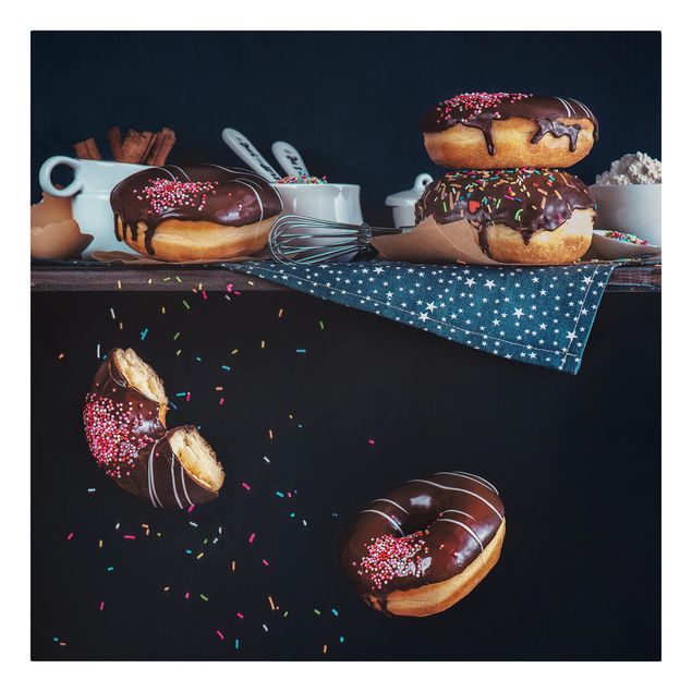 Stampa su tela - Donuts from the Top Shelf - Quadrato 1:1