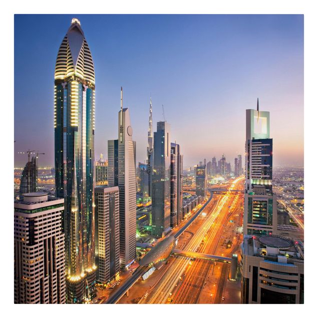 Quadro città Dubai