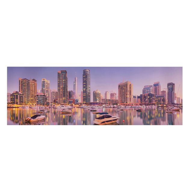 Quadri skyline  Dubai Skyline di e Marina