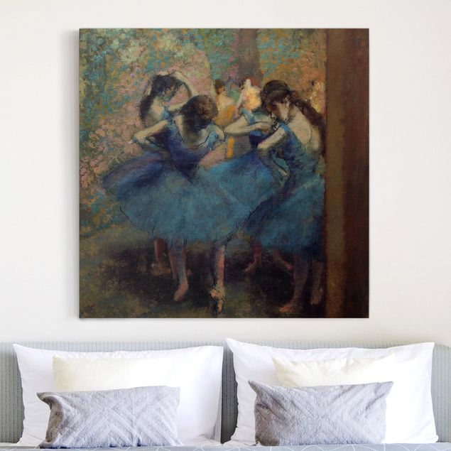Riproduzioni Edgar Degas - Ballerine blu