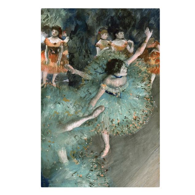 Quadro moderno Edgar Degas - Ballerini in verde