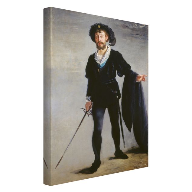 Quadri moderni   Edouard Manet - Jean-Baptiste Faure nel ruolo di Amleto
