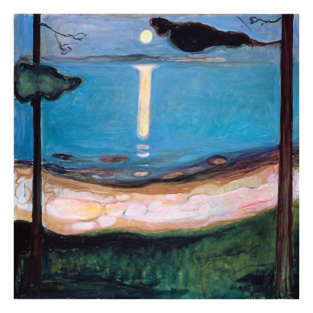 Stile artistico Edvard Munch - Notte di luna