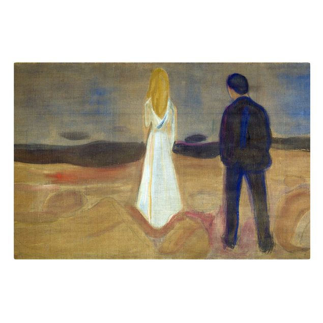 Quadri moderni   Edvard Munch - Due uomini. Il solitario (Reinhardt-Fries)