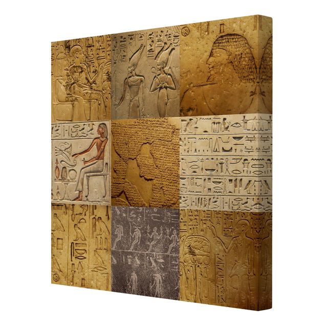 Stampa su tela - Egyptian Mosaic - Quadrato 1:1