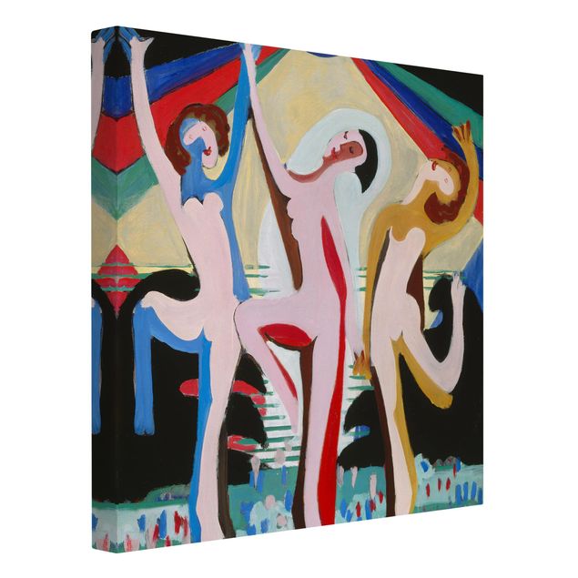 Riproduzione quadri famosi Ernst Ludwig Kirchner - Danza a colori