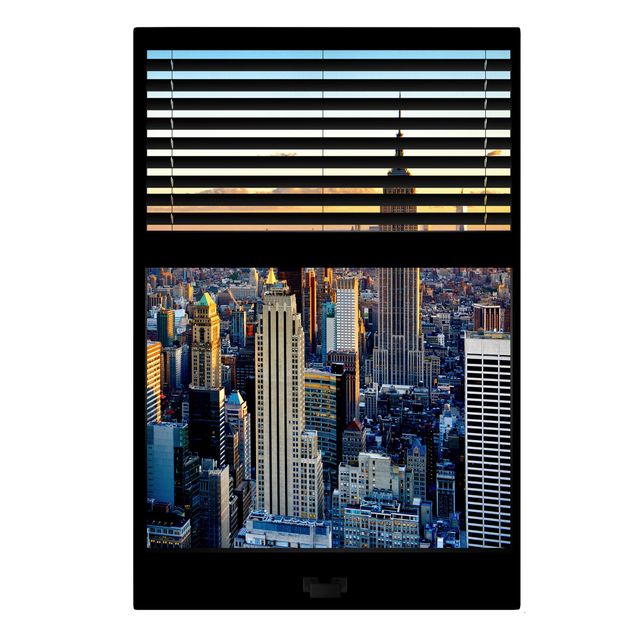 Quadri città Tende a finestra - New York all'alba