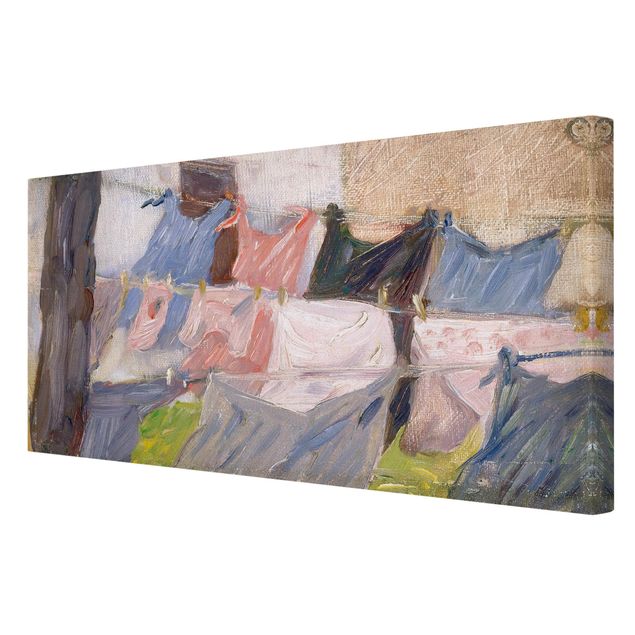 Riproduzione quadri su tela Franz Marc - Bucato che svolazza nel vento