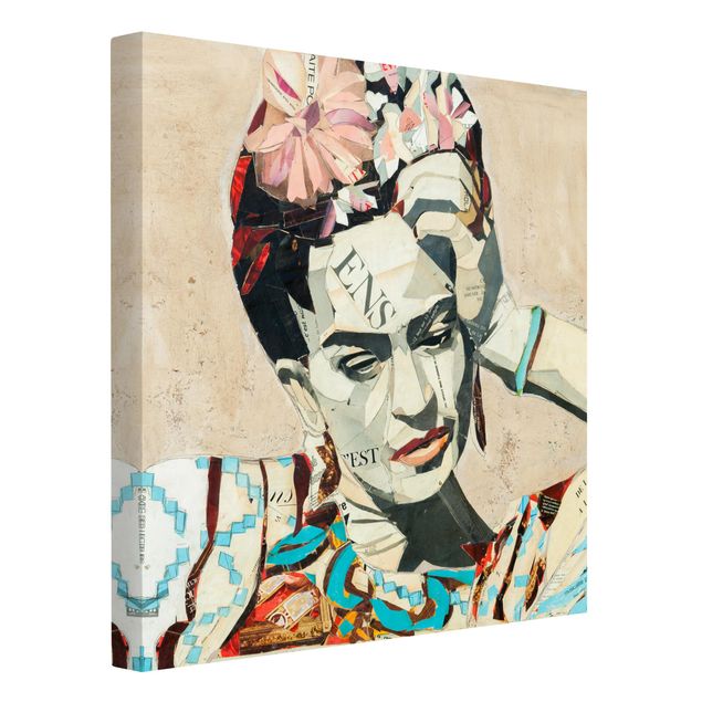 Ritratto quadro Frida Kahlo - Collage n.1