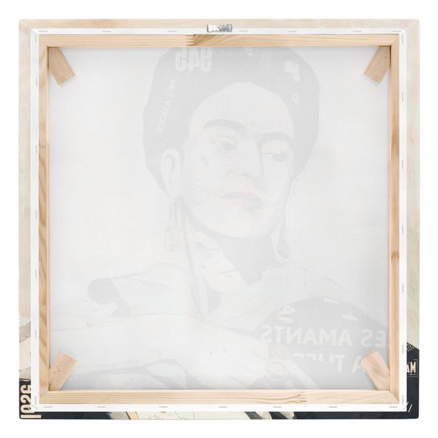 Quadri su tela Frida Kahlo - Collage n.4
