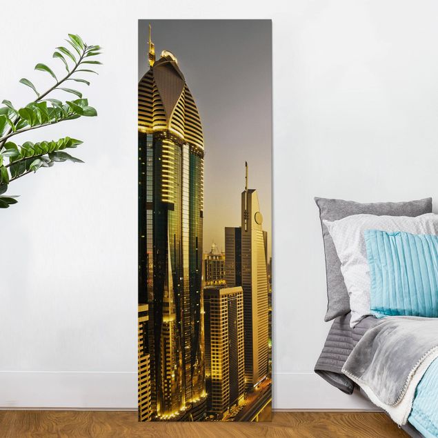 Quadri su tela Dubai Dubai d'oro