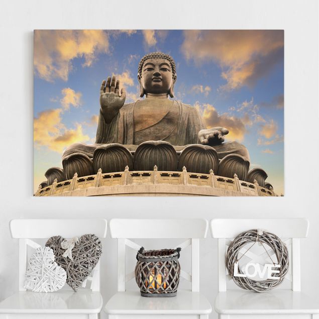 Quadri su tela spirituali Grande Buddha