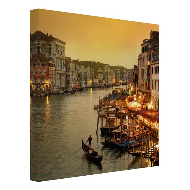 Quadro città Canal Grande di Venezia