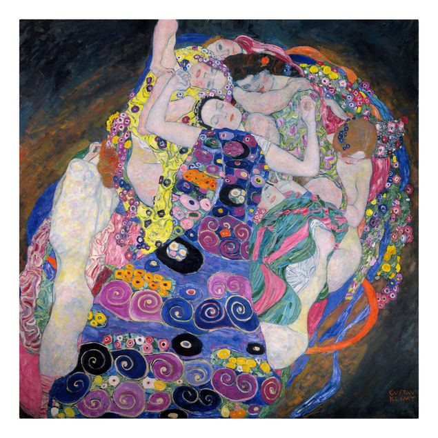 Quadro amore Gustav Klimt - La Vergine