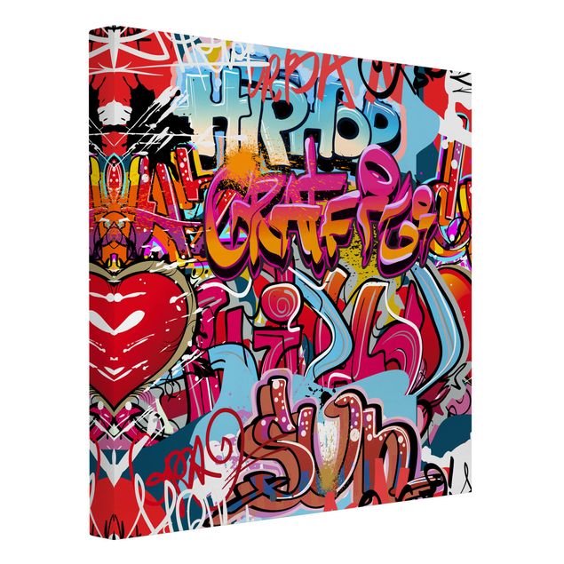 Quadri con disegni Graffiti hip hop