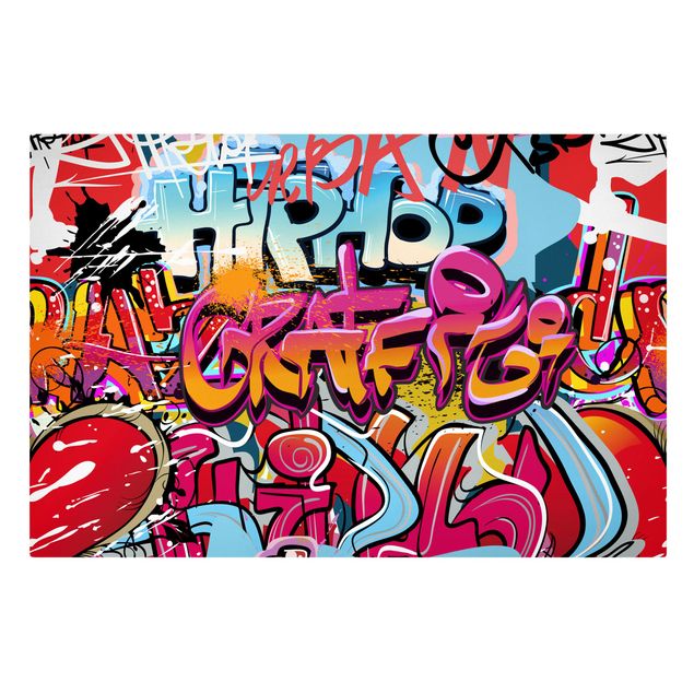 Quadro colorato Graffiti hip hop